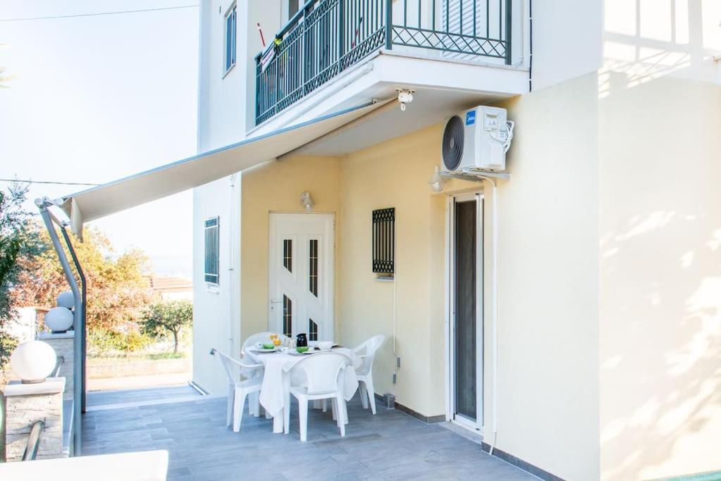 Όμορφο Παραθασυγκρότημα Ενοικιαζόμενων Καταλυμάτων Ως Ολόκληρος Χώρος - Chrani, Ελλάδαλάσσιο Διαμέρισμα 外观 照片