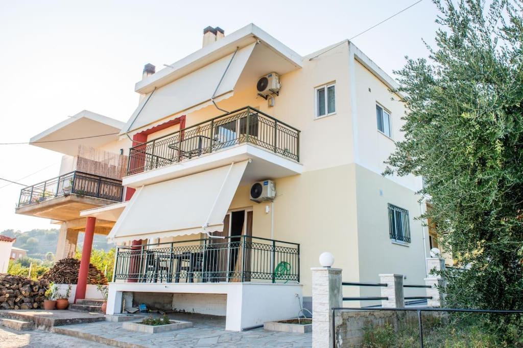 Όμορφο Παραθασυγκρότημα Ενοικιαζόμενων Καταλυμάτων Ως Ολόκληρος Χώρος - Chrani, Ελλάδαλάσσιο Διαμέρισμα 外观 照片